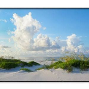 Early Morning Light & White Sand  Print 100% Australian Made 120x90cm  (Poster)