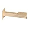Sandleford Cream Wall Mount Letterbox Post