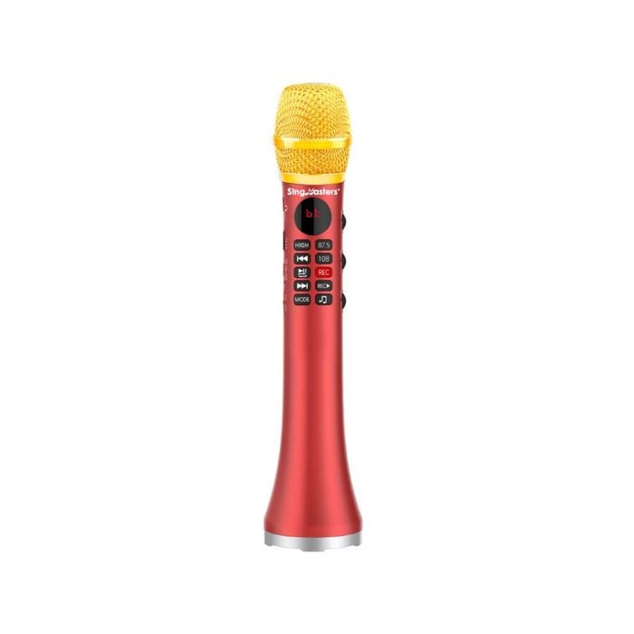 SingMasters SM30 Handheld Portable CarPool Bluetooth Karaoke Wireless Microphone Speaker,Rechargeable,Recording