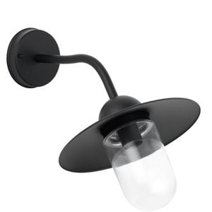 CLA Lighting Deksel Exterior Wall Light Matt Black  IP54
