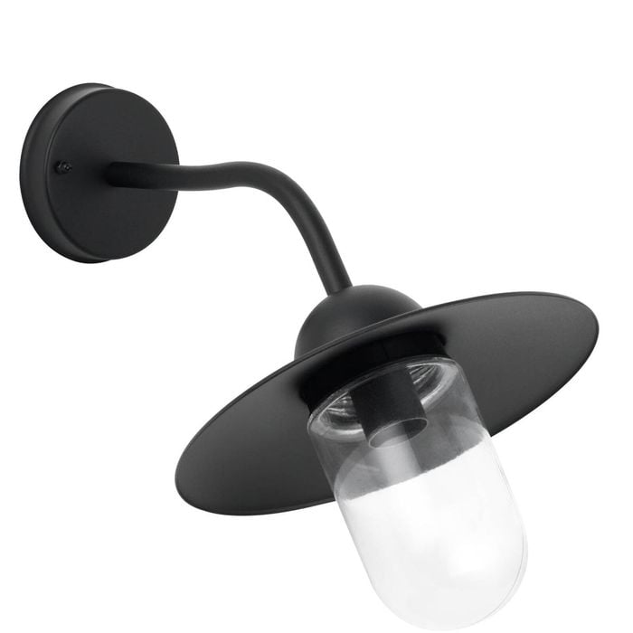 CLA Lighting Deksel Exterior Wall Light Matt Black  IP54