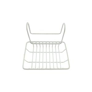 Award Wireware White Soap Basket