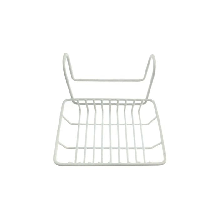 Award Wireware White Soap Basket