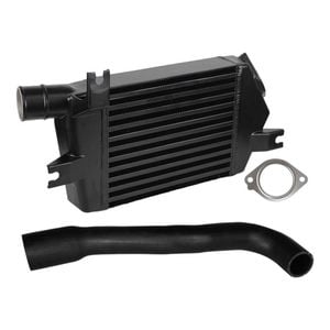 Upgrade Aluminium 60mm Intercooler & Hoses With Gaskets For Mitsubishi Triton Mn 4d56 2.5l 2wd 2009 Onwards