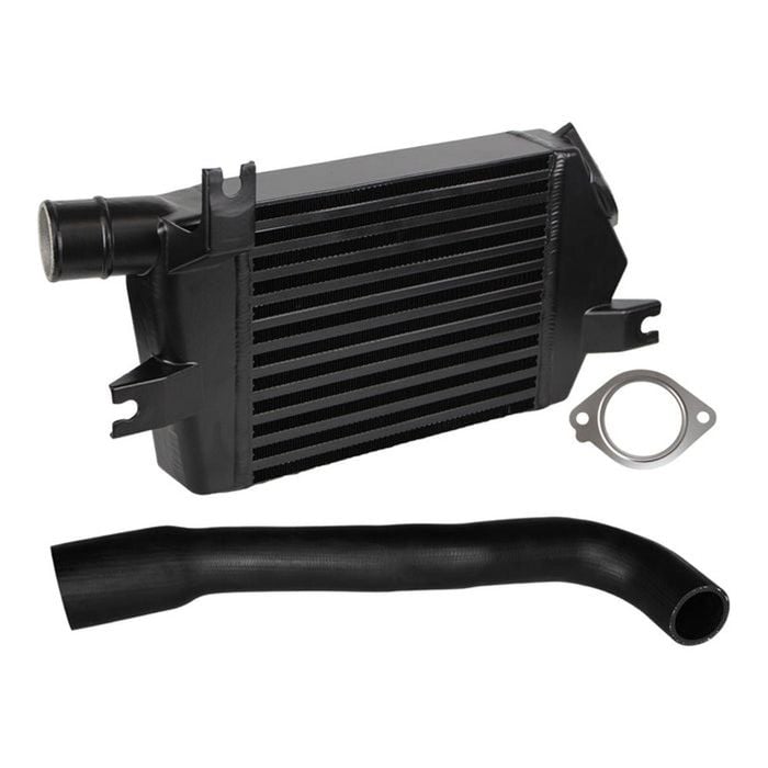 Upgrade Aluminium 60mm Intercooler & Hoses With Gaskets For Mitsubishi Triton Mn 4d56 2.5l 2wd 2009 Onwards