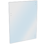 ProtectorAl 1200 x 890 x 8mm Glass Gate Panel