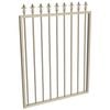 ProtectorAl 975 W x 1200mm H Paperbark Aluminium Spear Top Pool Gate