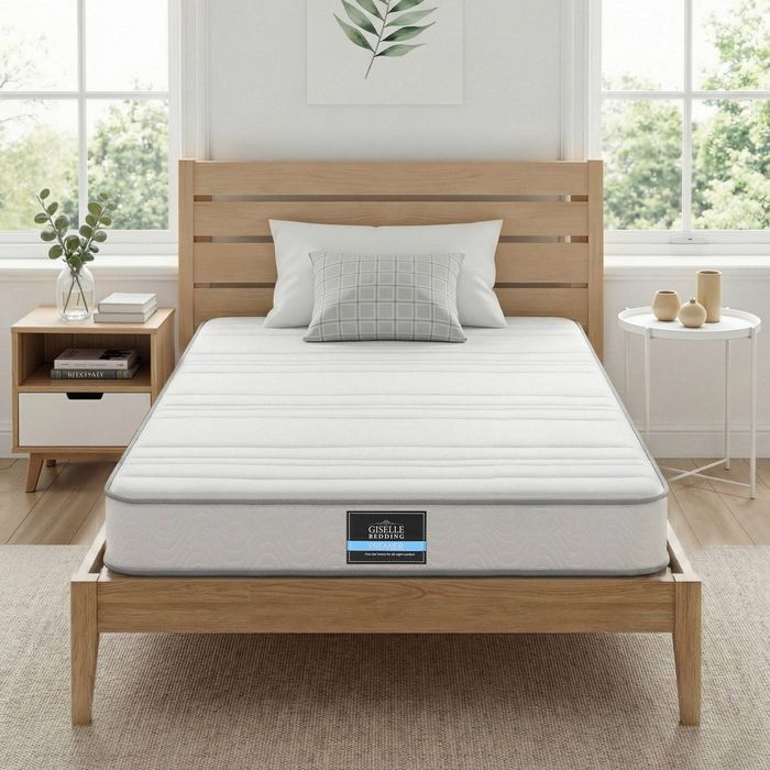 Giselle Single Tight top Egg-Crate Foam Knitted Fabric 20cm Mattress Pocket spring