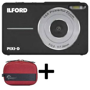 Ilford PIXI-D Digital Black Camera (Value Kit)