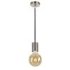 Telbix Lang Modern Pendant Hanging Lamp Light Metal Nickel