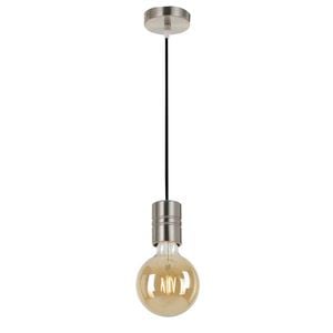 Telbix Lang Modern Pendant Hanging Lamp Light Metal Nickel