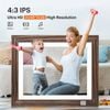 KODAK HDPF-978 9.7" WiFi Digital Photo Frame Rustic Wood