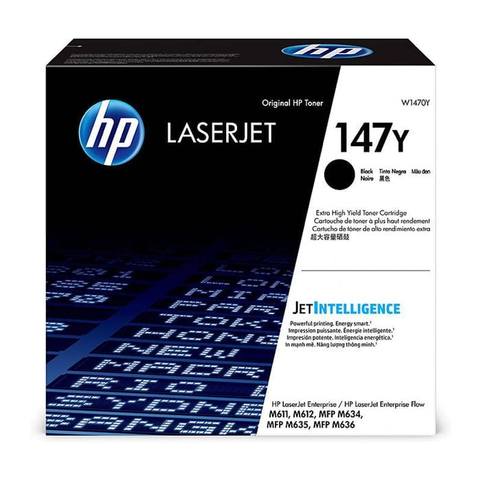 Hp #147y Black Toner W1470y