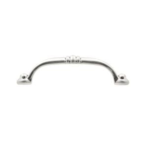 Ikonic 96mm Brushed Nickel Hampton Handle Card of 10