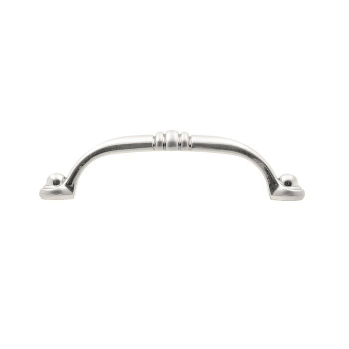 Ikonic 96mm Brushed Nickel Hampton Handle Card of 10