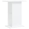 vidaXL Aquarium Stand White 60.5x36x72.5 cm Composite Wood fish tank cabinet