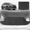 6D Diamond Car Boot Mat for Lexus RX (20R, 25R, 26R)2015-2022-(3rd Row seats up/7 seater)-Cargo Mat-Black-Outback GT
