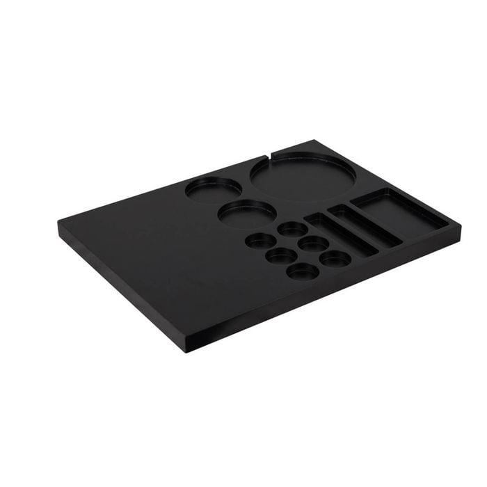 Dolphy Beech Wood Kettle Tray - Black