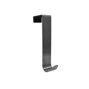 Adoored Satin Chrome Short Over-The-Door Deco Hook