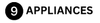 9 Appliances