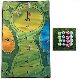 The Indoor Casual Golf Game Set Golf Putting Royale Golf Hitting Mats