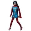 Marvel Ms Marvel Classic Girls Fancy Dress Up Party Costume Set Size 7-8 YRS