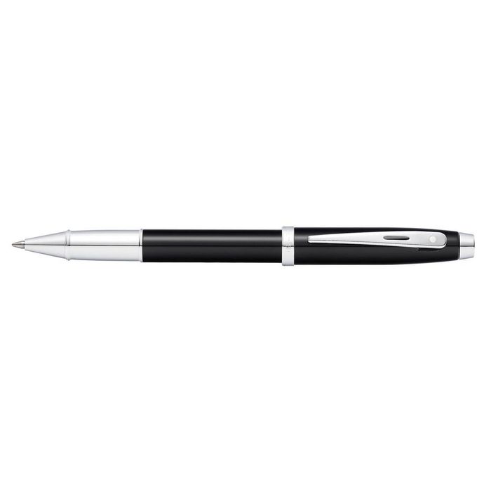 Sheaffer 100 Roller Ball Pen Writing Office Stationery Lacquer/chrome Black