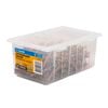 Zenith 8G x 60mm Countersunk Rib Head Chipboard Screws - 500 Pack