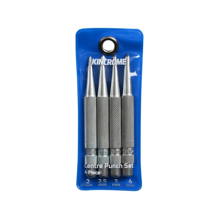 Kincrome Small 4 Piece Centre Punch Set 