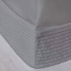 Myhouse Ashton Quilted Valance Bed Light Light Grey  - Mink - Single