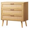 ALFORDSON 3 Chest of Drawers Rattan