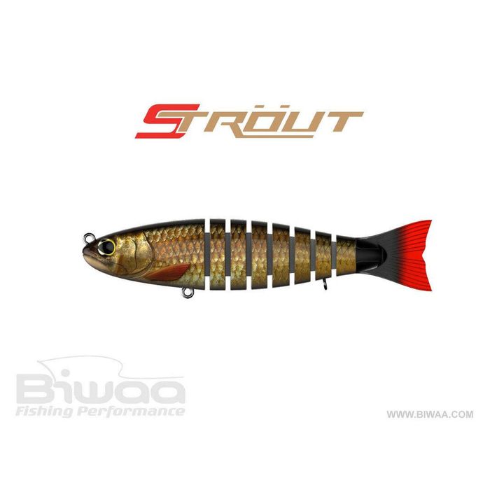 Biwaa S'Trout 5.5" Swimbait Fishing Lure Redhorse