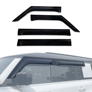 AUSGO Wide-Profile Weather Shields for Land Rover Defender L663 series 110 / 130 2020-Onwards Weathershields Window Visors