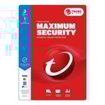 Trend Micro Maximum Security Add-on - Subscription - 3 Device - 1 Year - Licence Card - PC, Mac, Handheld