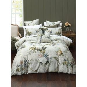 3pc MM Linen Queen Zinnia Bed Quilt Cover/Pillowcase Set