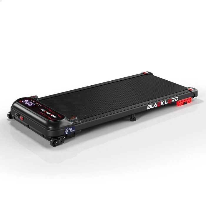 BLACK LORD Treadmill Electric Walking Pad Incline Shock Absorbers Gym Black
