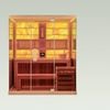 Orans - Traditional Sauna for 3 Persons with Unique Himalayan Salt Feature