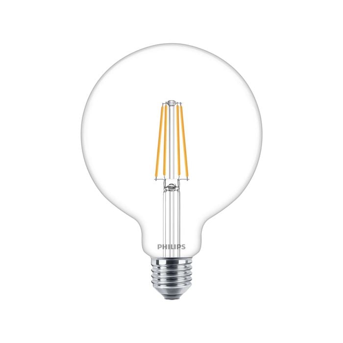 Philips G93 E27 LED 806Lm Clear Filament 6W Bulb