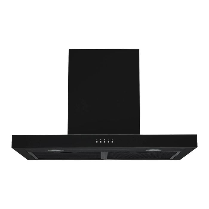 Parmco 600mm Black Rangehood Box Plus 1000m³H