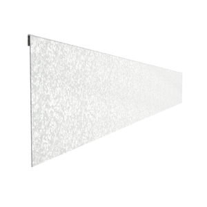 TerraForm Edging 185mmH x 2400mmW  2.5mm Gauge Galvanised Steel Garden Edge 