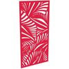 ProtectorAl 300-1200w x 1201-2400h Light Red/Gloss White Jungle Unframed Composite Deco Panel