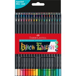 Faber-Castell Black Edition Colour Pencil (Pack of 36)