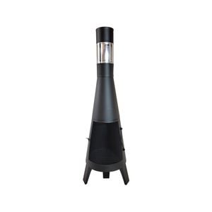 Jumbuck 120cm Black Steel Chimenea