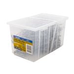 Zenith 8 - 10 x 60mm Galvanised Countersunk Rib Head Timber Screws - 500 Pack
