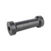Sunrise Rubber Roller Keel Roller 8" 21mm Bore Black - Brr209
