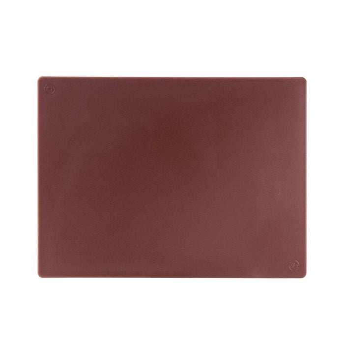 Star Group Polyethylene Cutting Board Brown GN 1/1 - 325x530x20mm HACCP