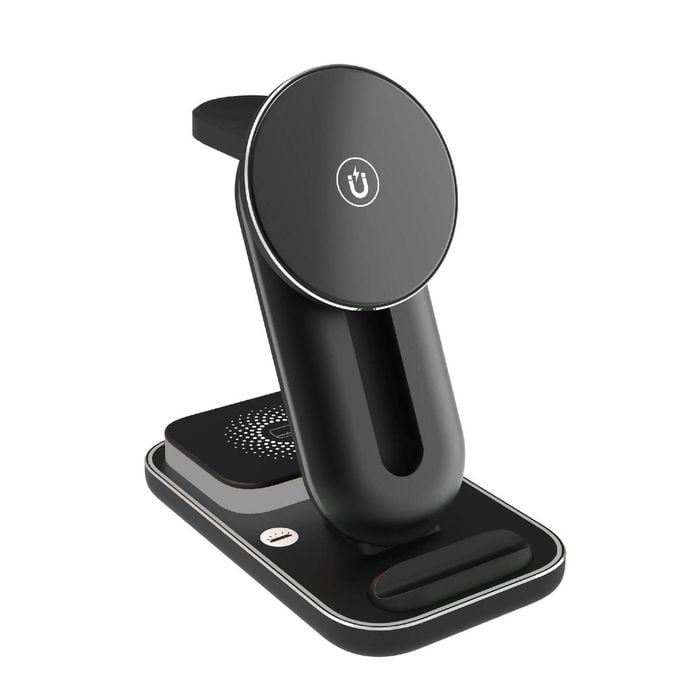 Laser ChargeCore 3 in 1 Qi2 Wireless Charging Stand (Apple Samsung)