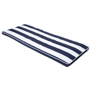 Mojo Cabana Stripe Navy Outdoor Bench Cushion