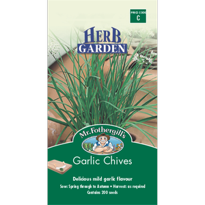 Mr Fothergill's Garlic Chives Herb Seeds