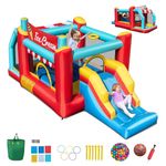 Costway Inflatable Bounce House No Blower